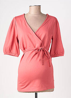 T-shirt / top maternité rouge NOPPIES femme