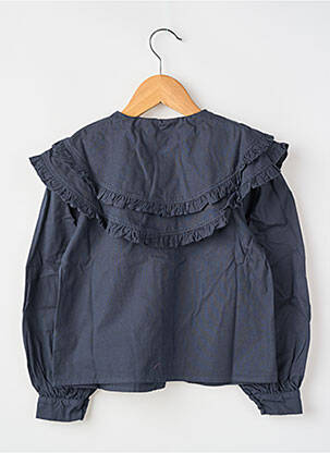 Chemise manches longues bleu THE NEW SOCIETY fille