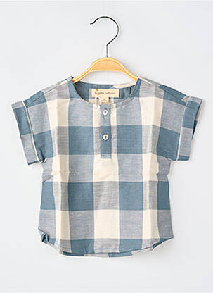 T-shirt bleu LA PETITE COLLECTION fille