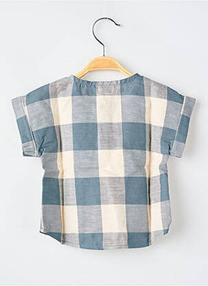 T-shirt bleu LA PETITE COLLECTION fille