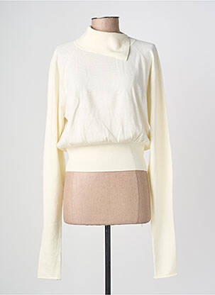 Pull blanc LAURENCE BRAS femme