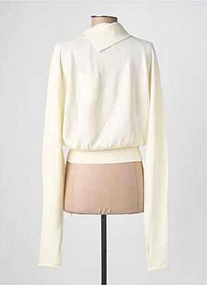 Pull blanc LAURENCE BRAS femme
