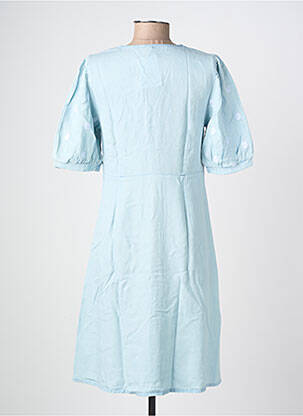 Robe courte bleu PIECES femme
