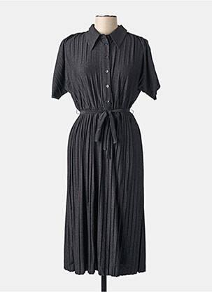 Robe mi-longue noir VILA femme