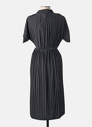 Robe mi-longue noir VILA femme