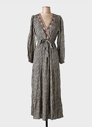 Robe longue noir GRACE & MILA femme