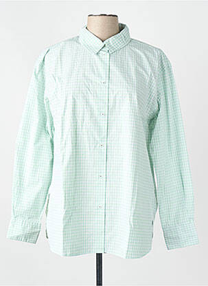 Chemise manches longues vert BELLEROSE femme