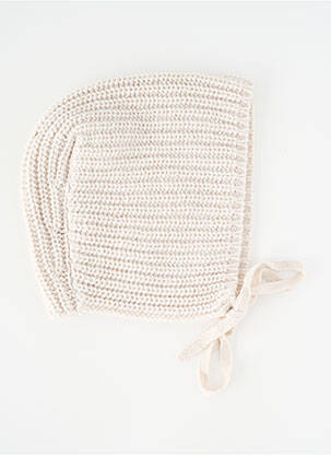 Bonnet beige THE NEW SOCIETY fille