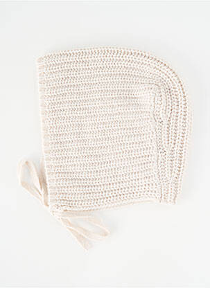 Bonnet beige THE NEW SOCIETY fille