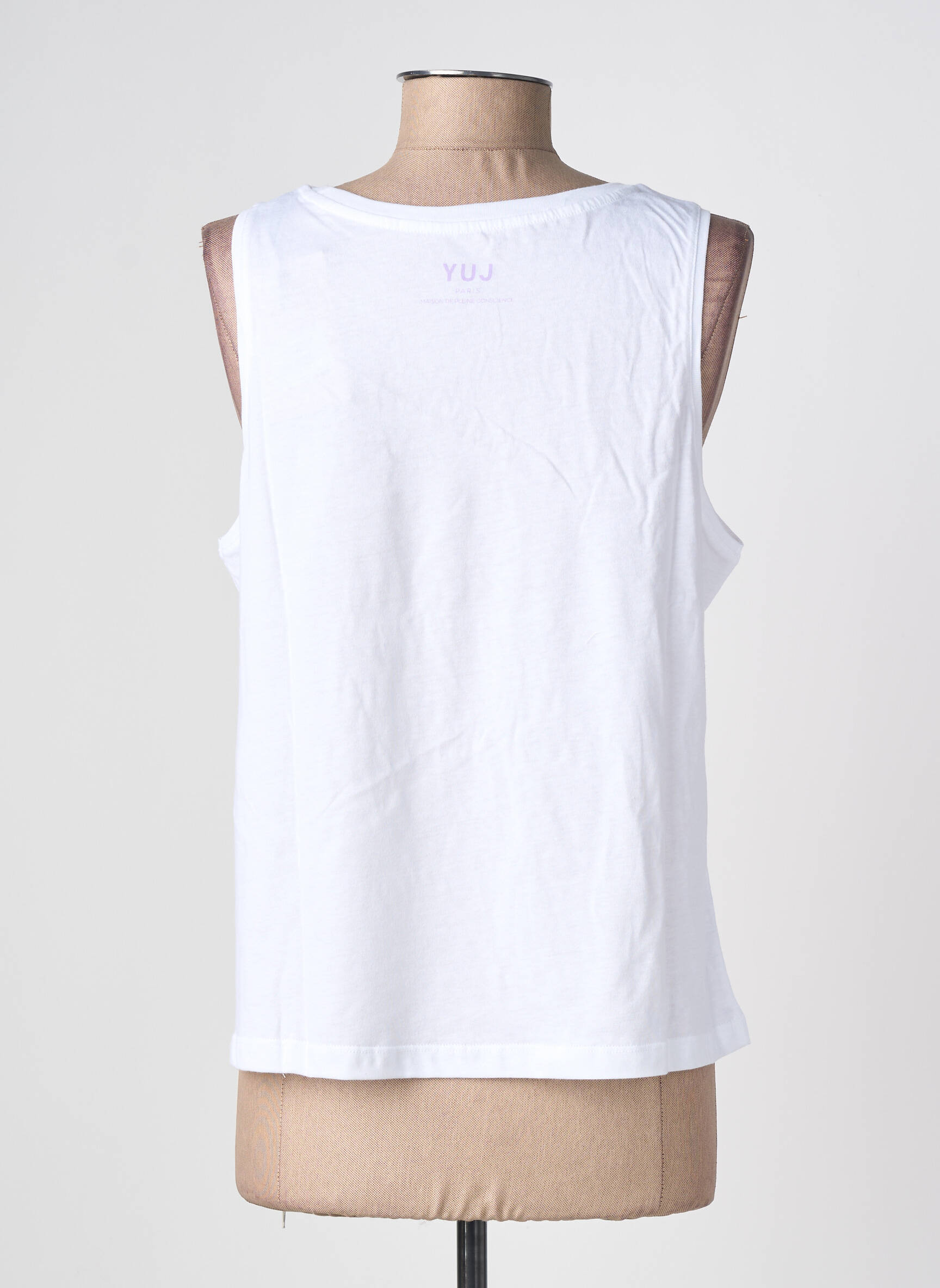 T-shirt blanc YUJ PARIS femme