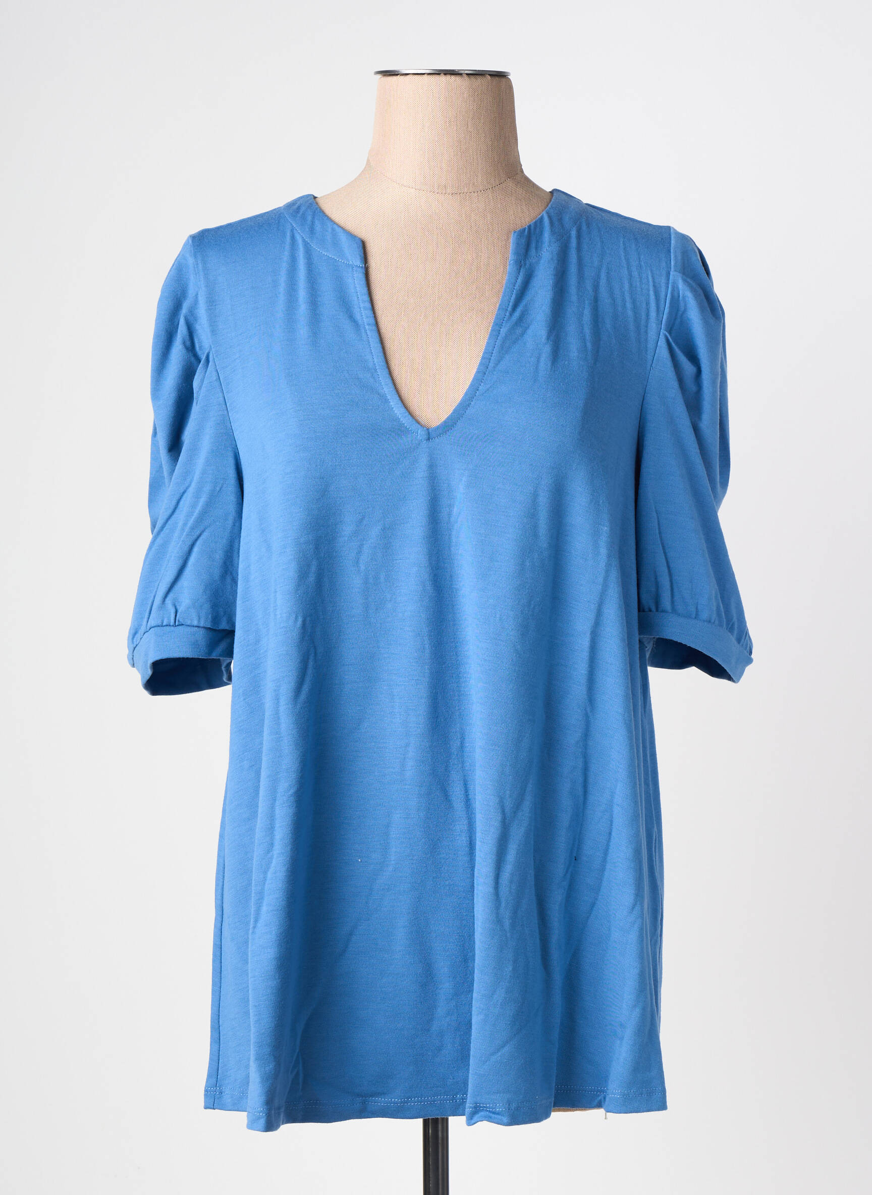 Top bleu EVOKED VILA femme