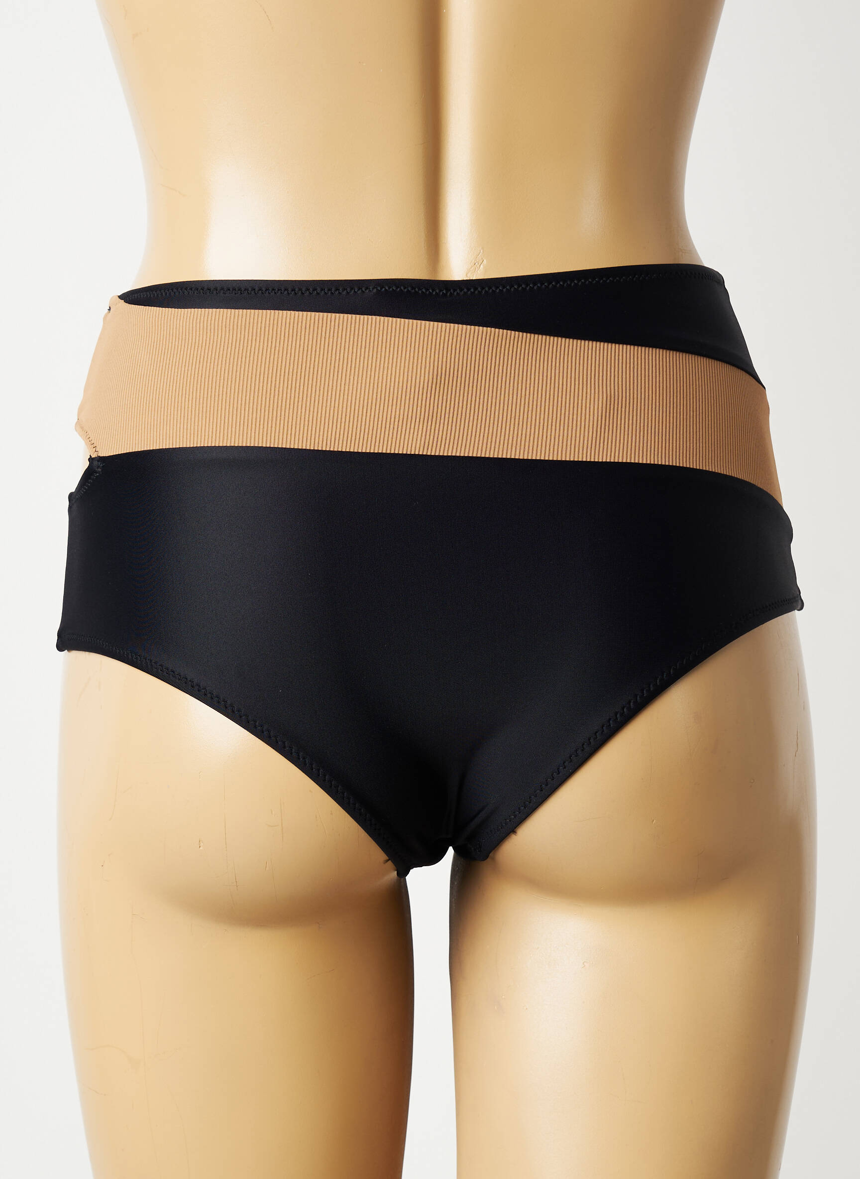Bas de maillot de bain noir LUZ COLLECTIONS femme