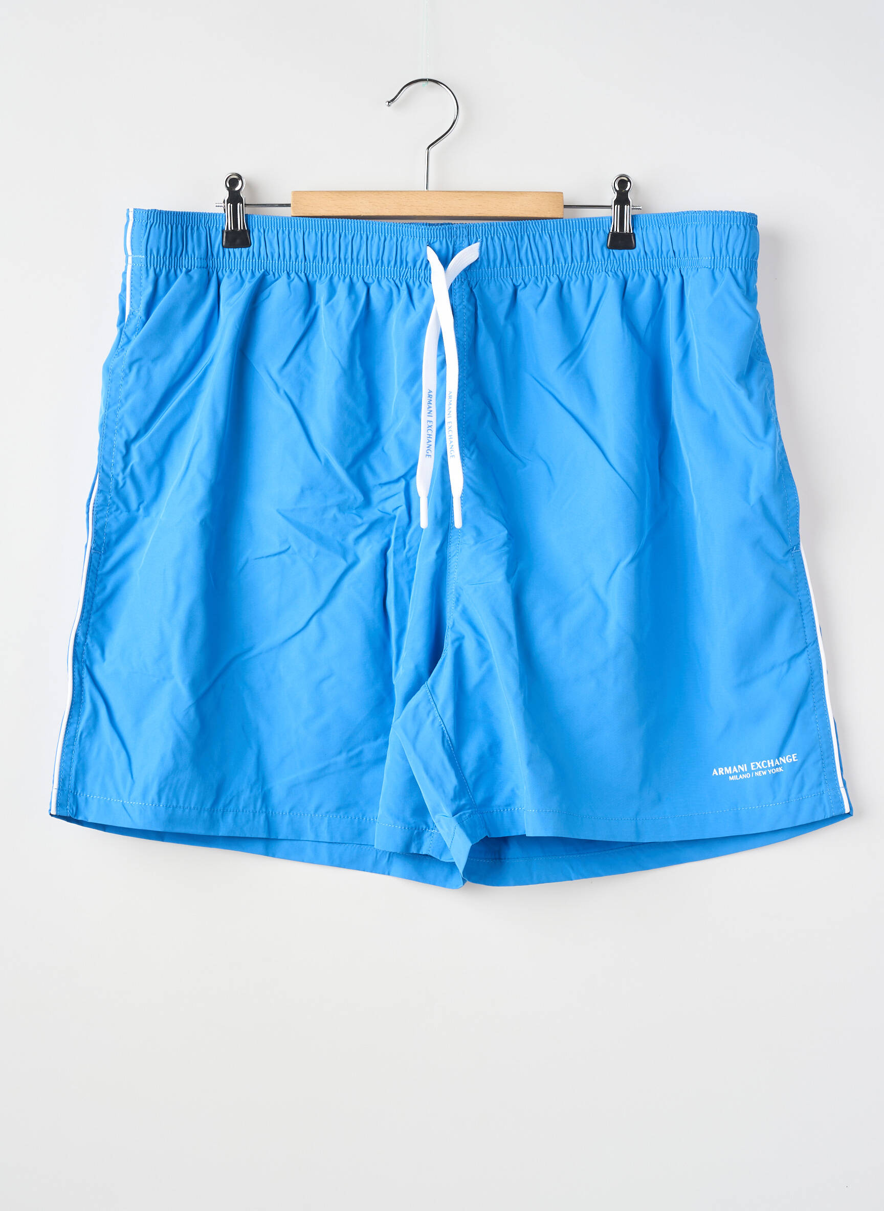 Short de bain bleu ARMANI EXCHANGE homme