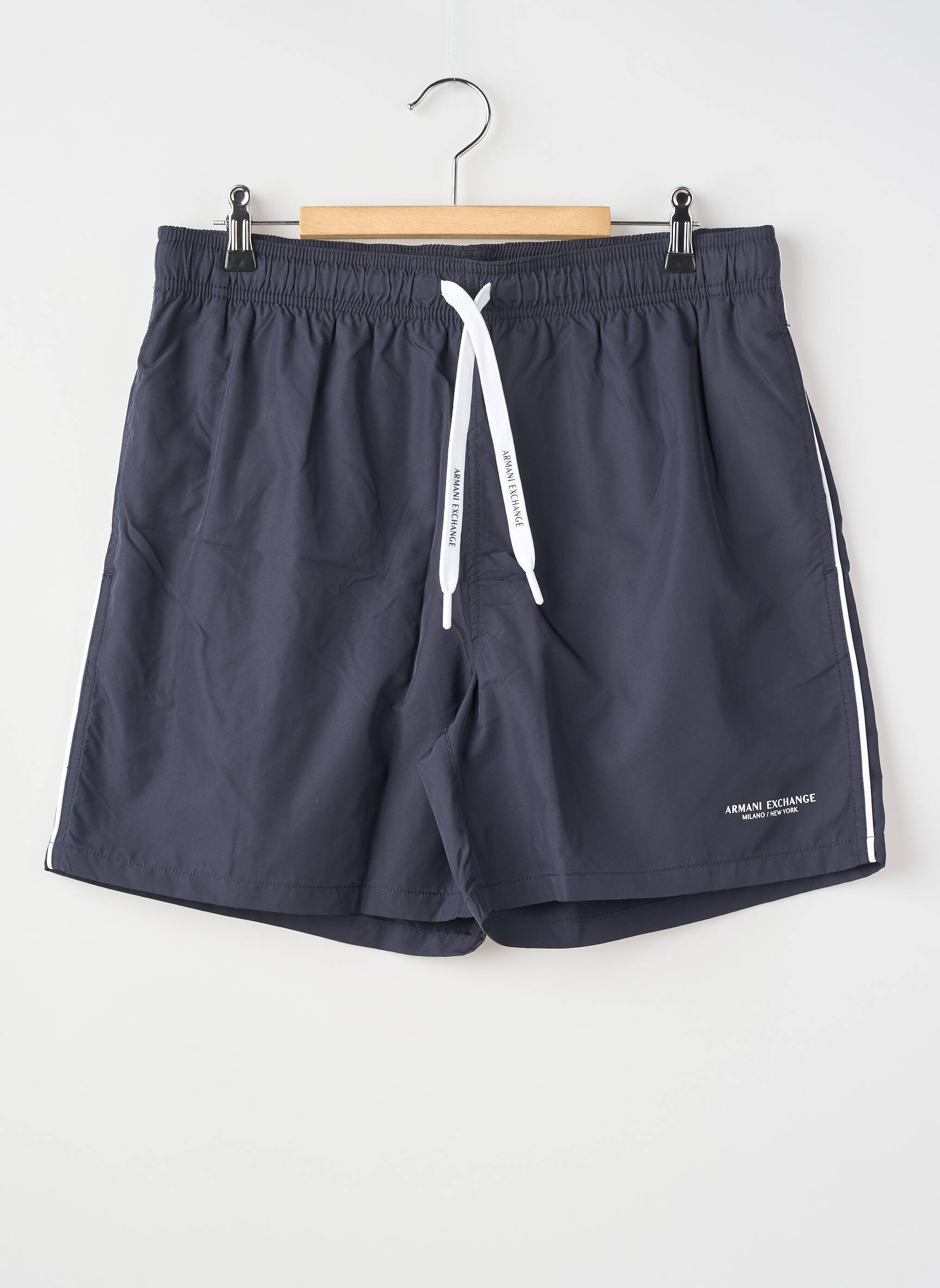 Short de bain bleu ARMANI EXCHANGE homme