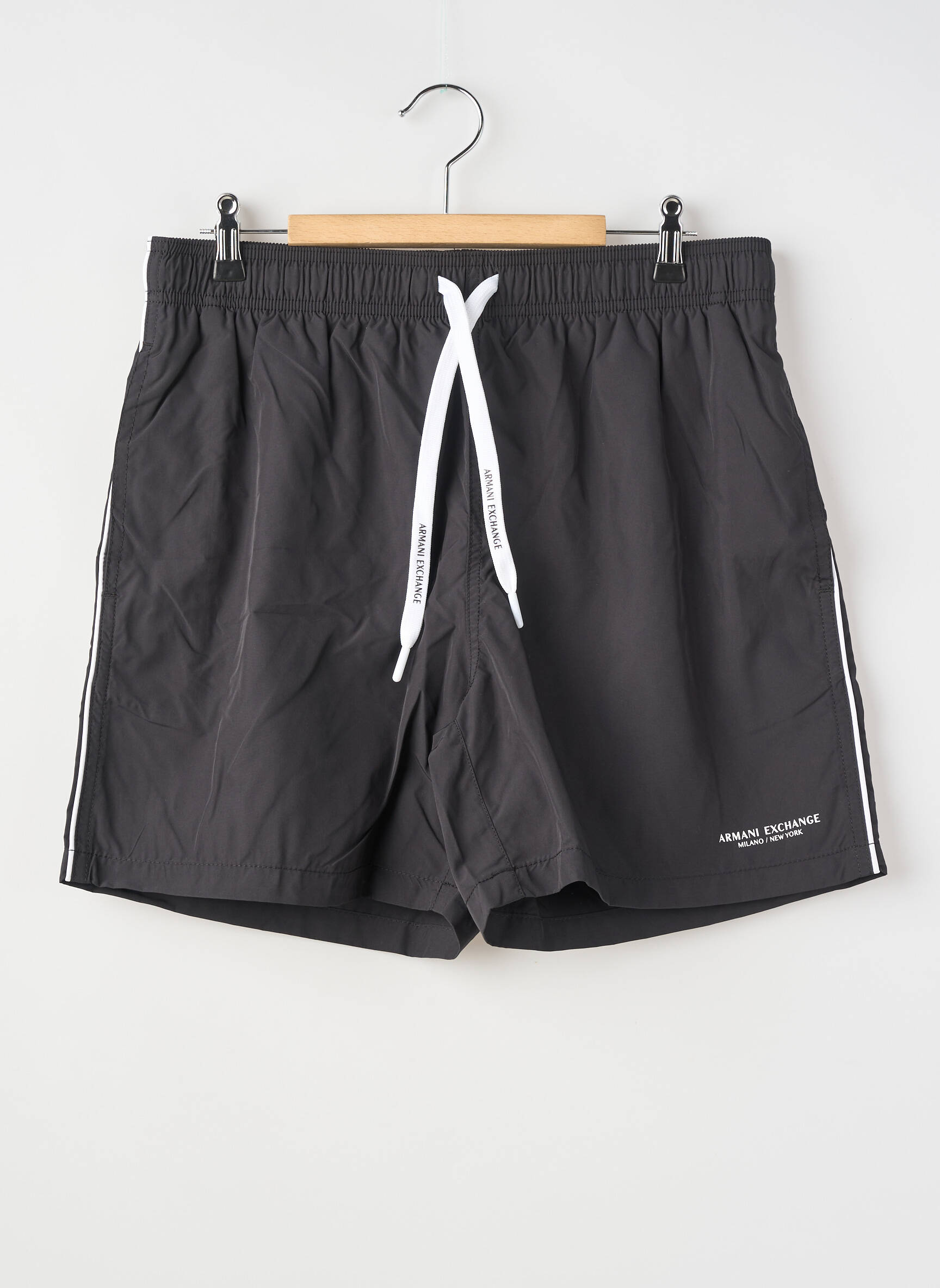 Short de bain noir ARMANI EXCHANGE homme