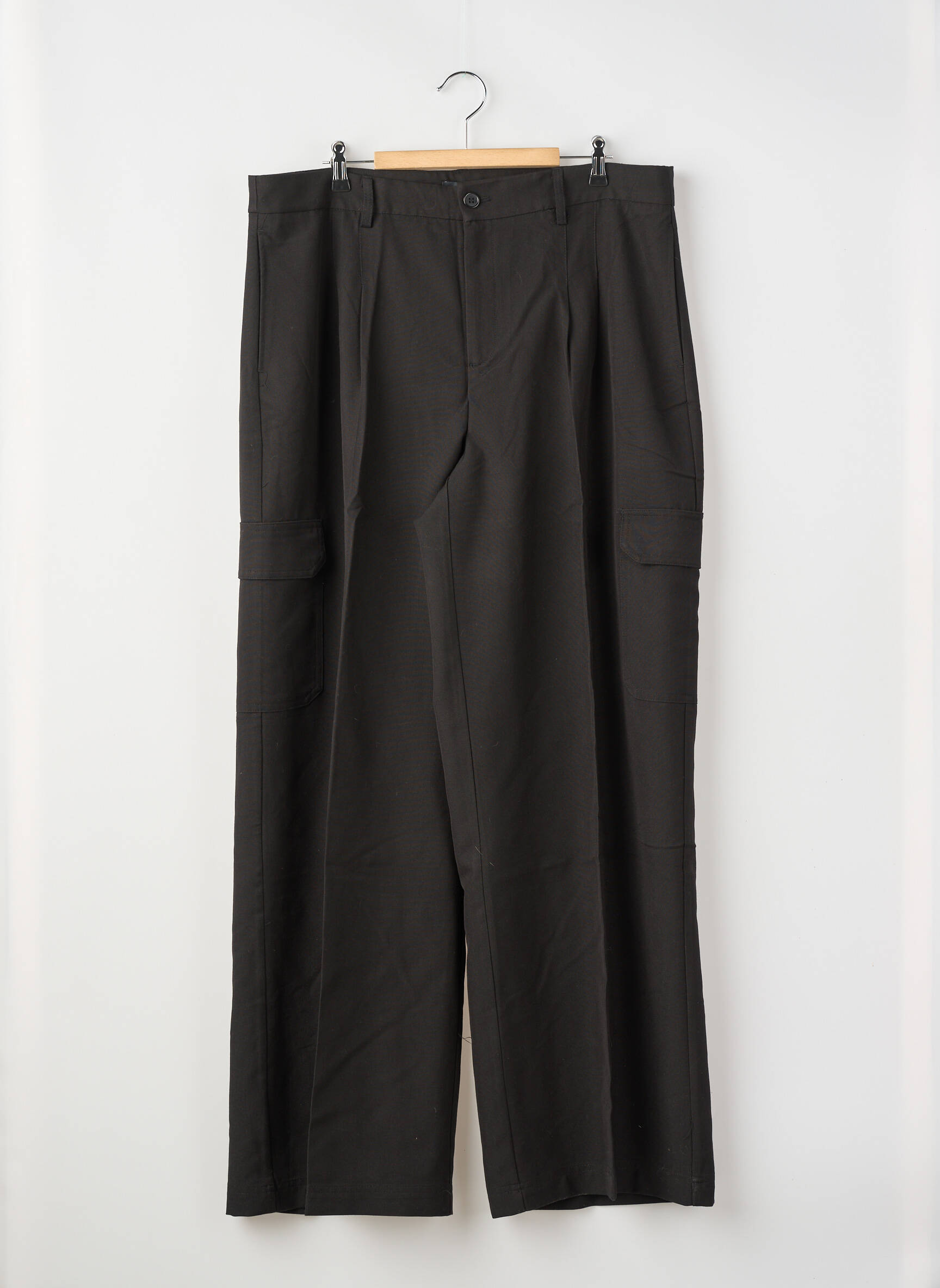 Pantalon large noir GINA TRICOT femme