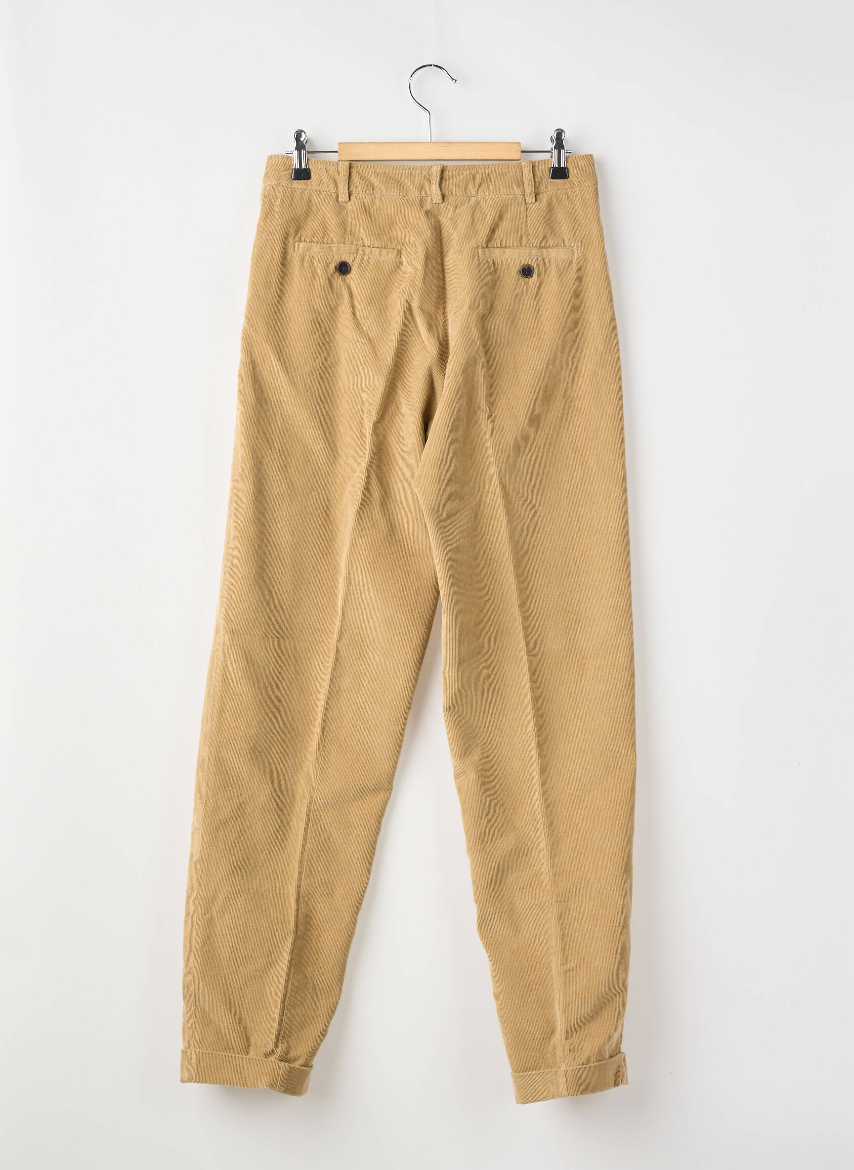 Pantalon droit marron POMANDERE femme