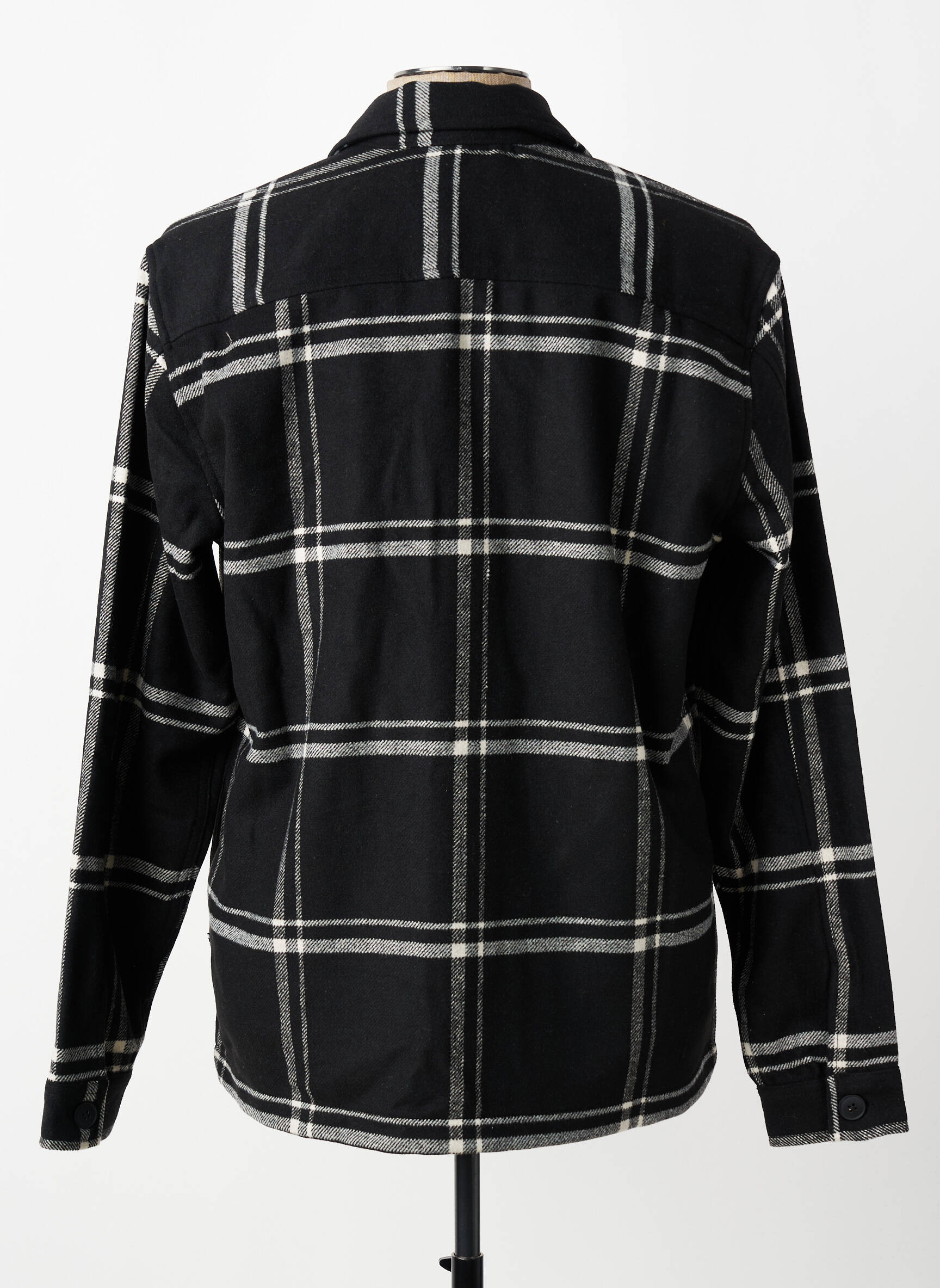 Chemise manches longues noir MINIMUM homme