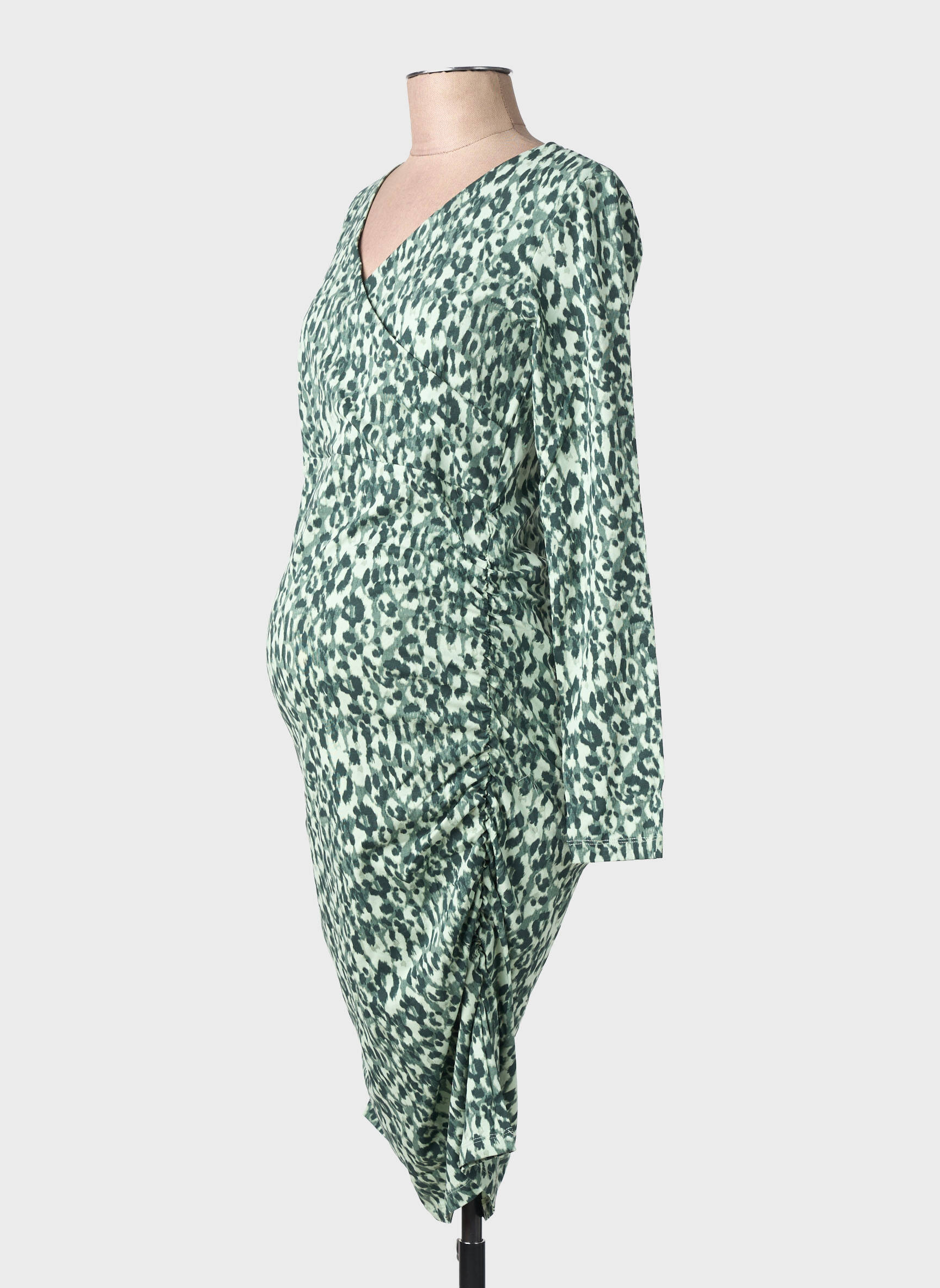 Robe courte vert MAMA LICIOUS femme