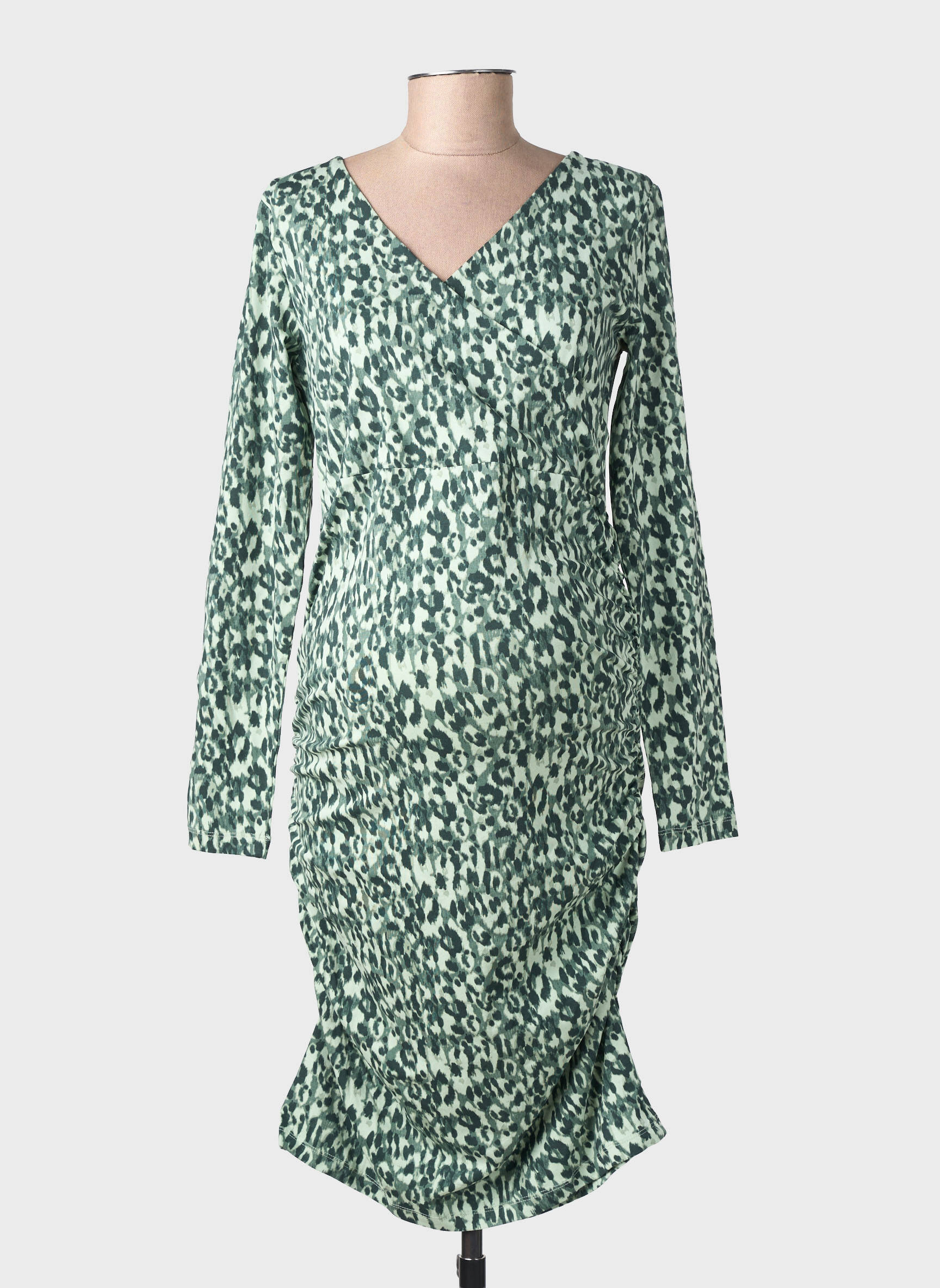 Robe courte vert MAMA LICIOUS femme