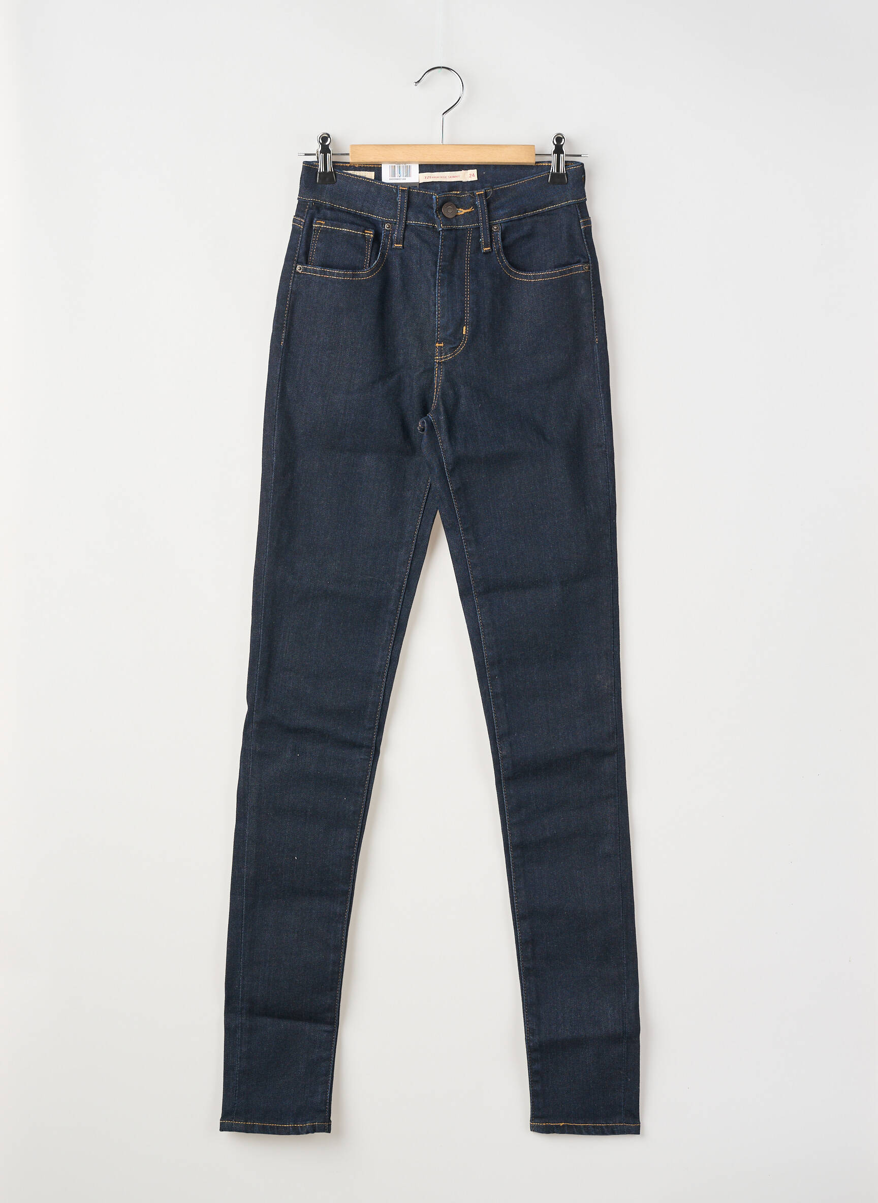 Jeans skinny bleu LEVI'S femme