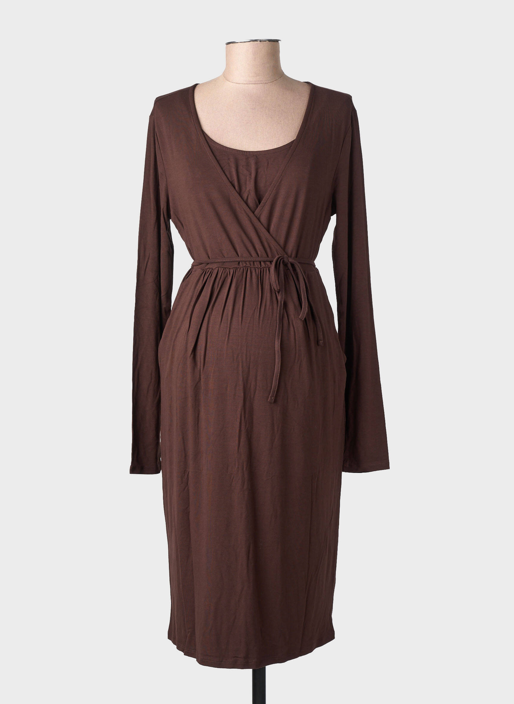 Robe courte beige NOPPIES femme