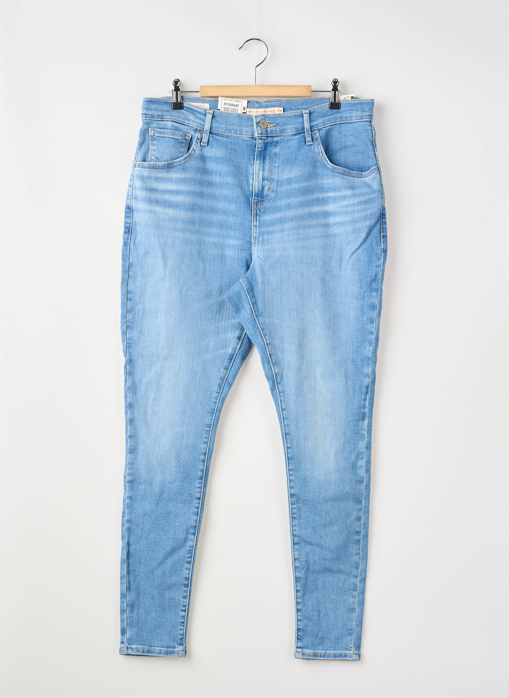 Jeans skinny bleu LEVI'S femme
