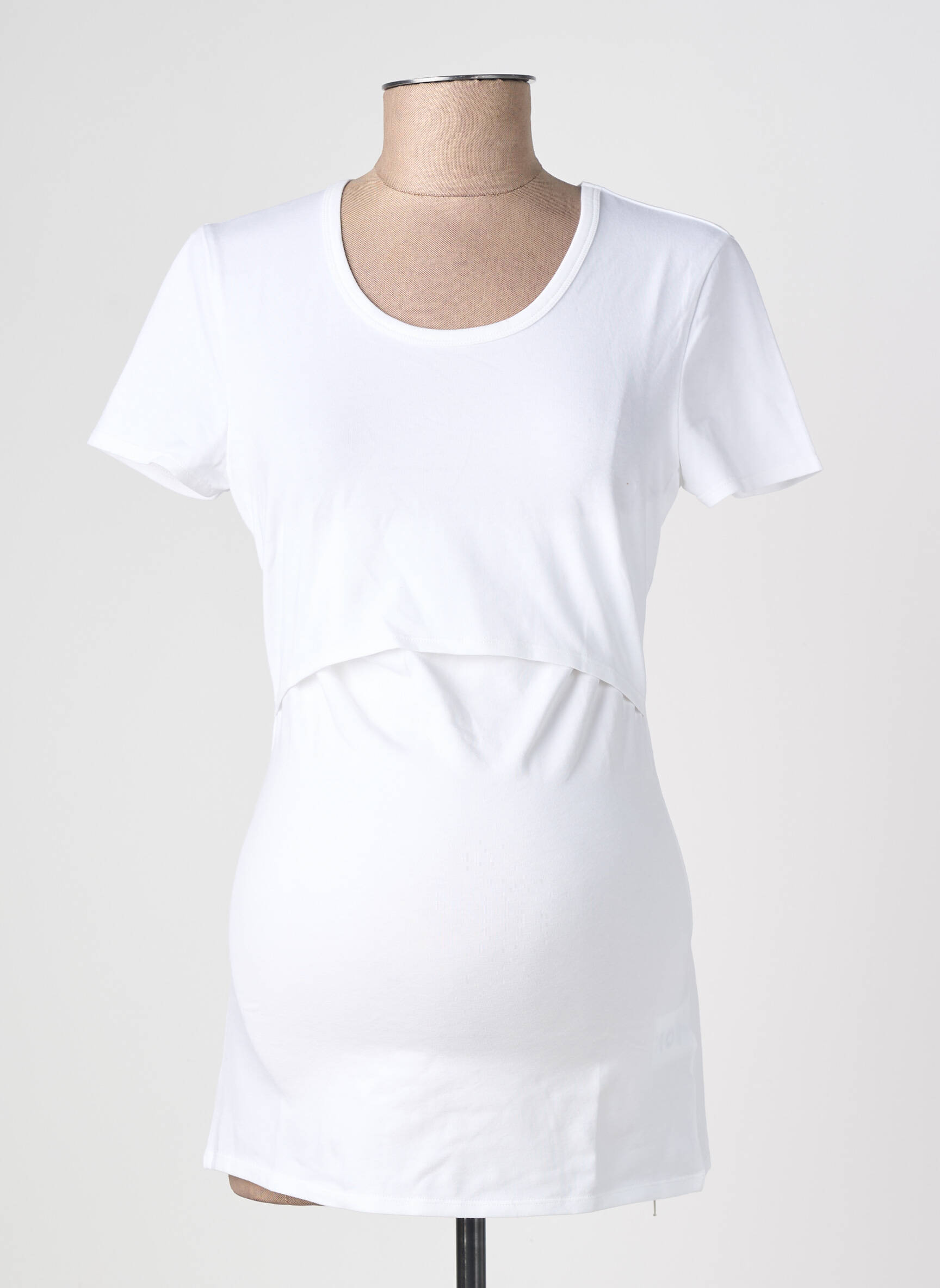 T-shirt / top maternité blanc BOOB femme