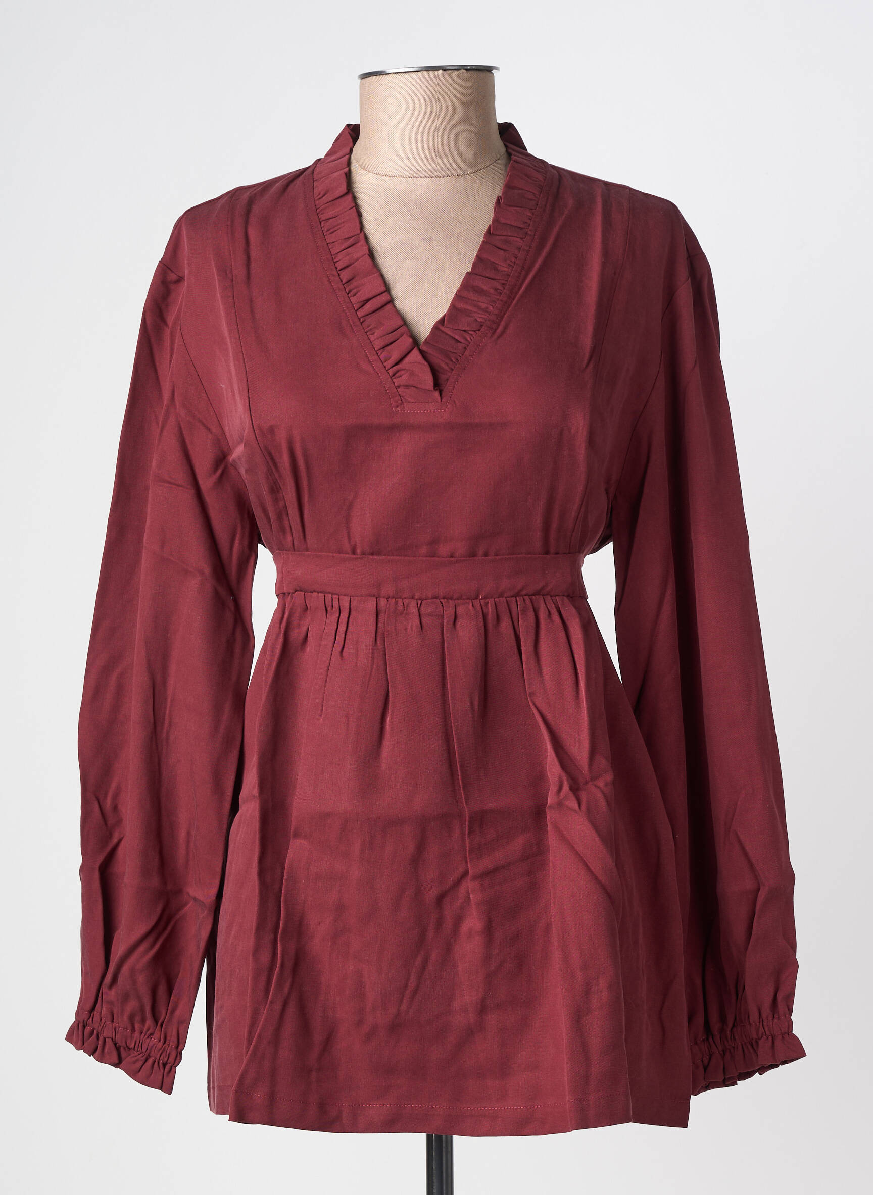 T-shirt / top maternité rouge POLINA femme
