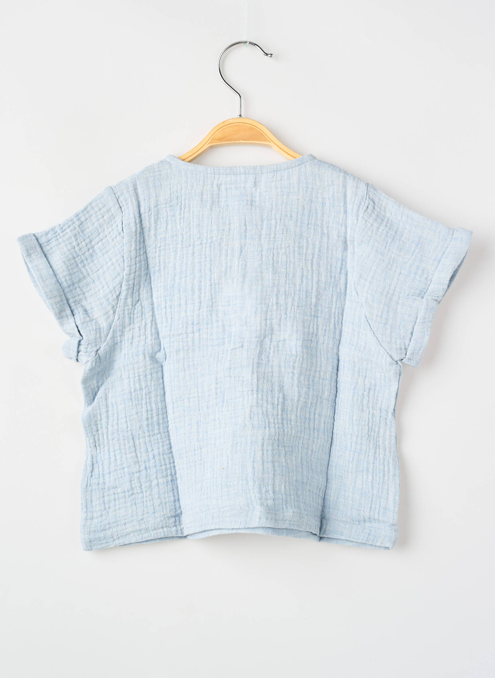 Top bleu APACHES fille