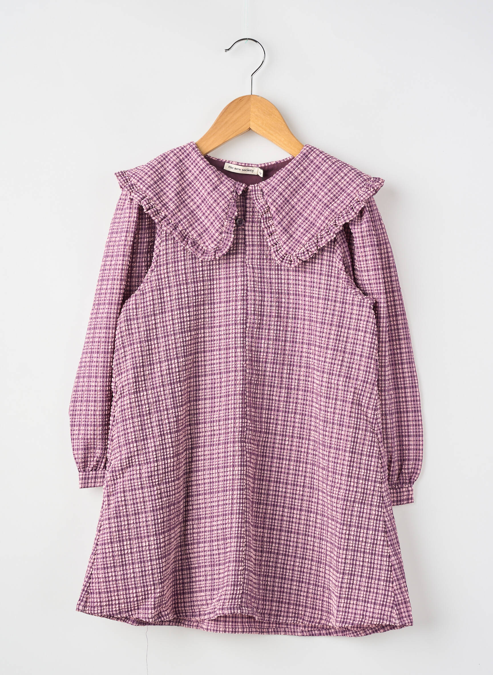 Robe courte rose THE NEW SOCIETY fille