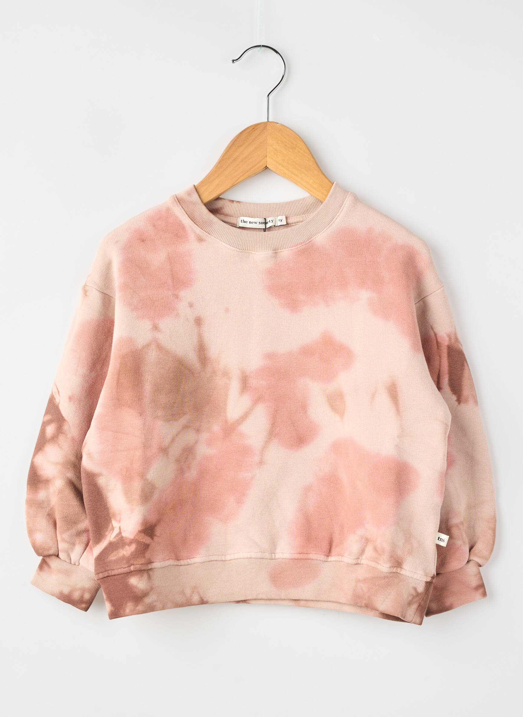Sweat-shirt marron THE NEW SOCIETY fille