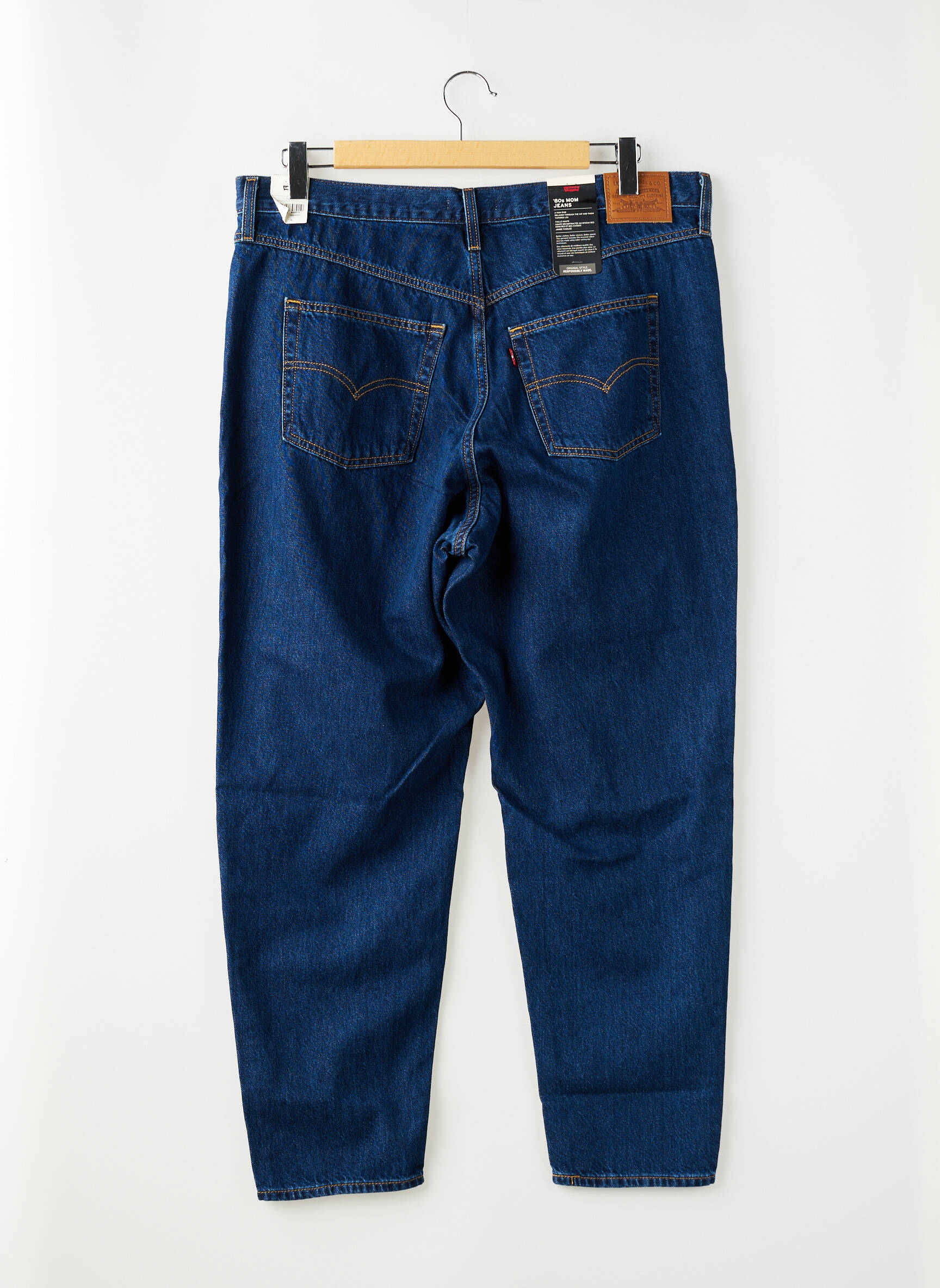 Jean coupe mom bleu LEVI'S femme