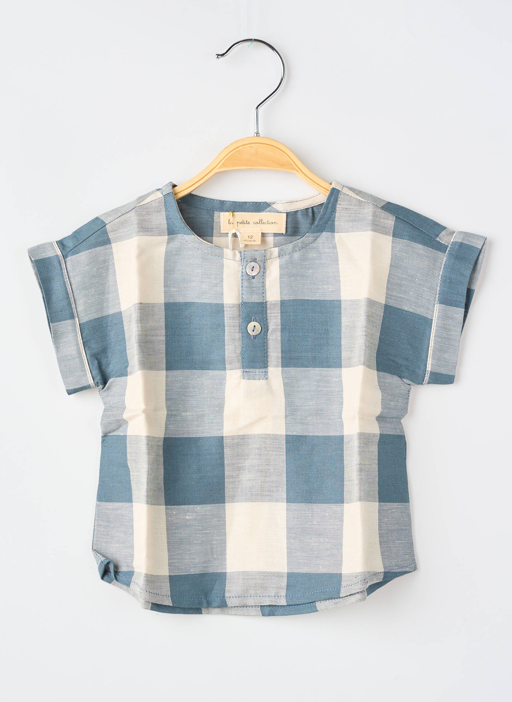 T-shirt bleu LA PETITE COLLECTION fille