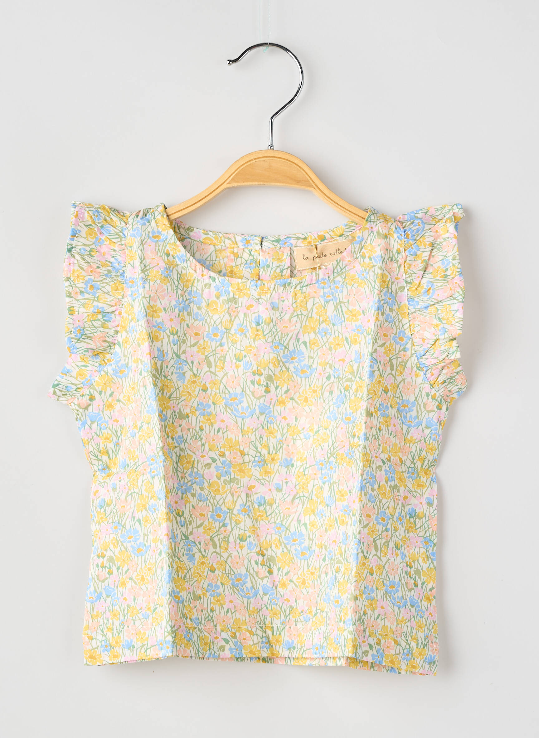Blouse jaune LA PETITE COLLECTION fille