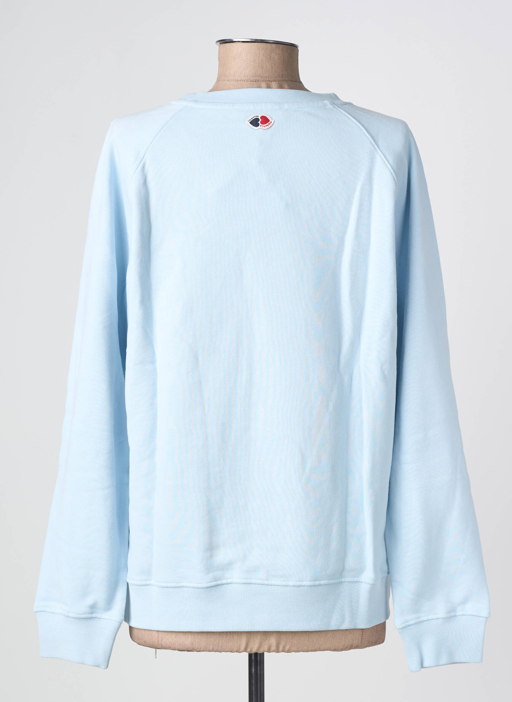 Sweat-shirt bleu LA PETITE FRANCAISE femme