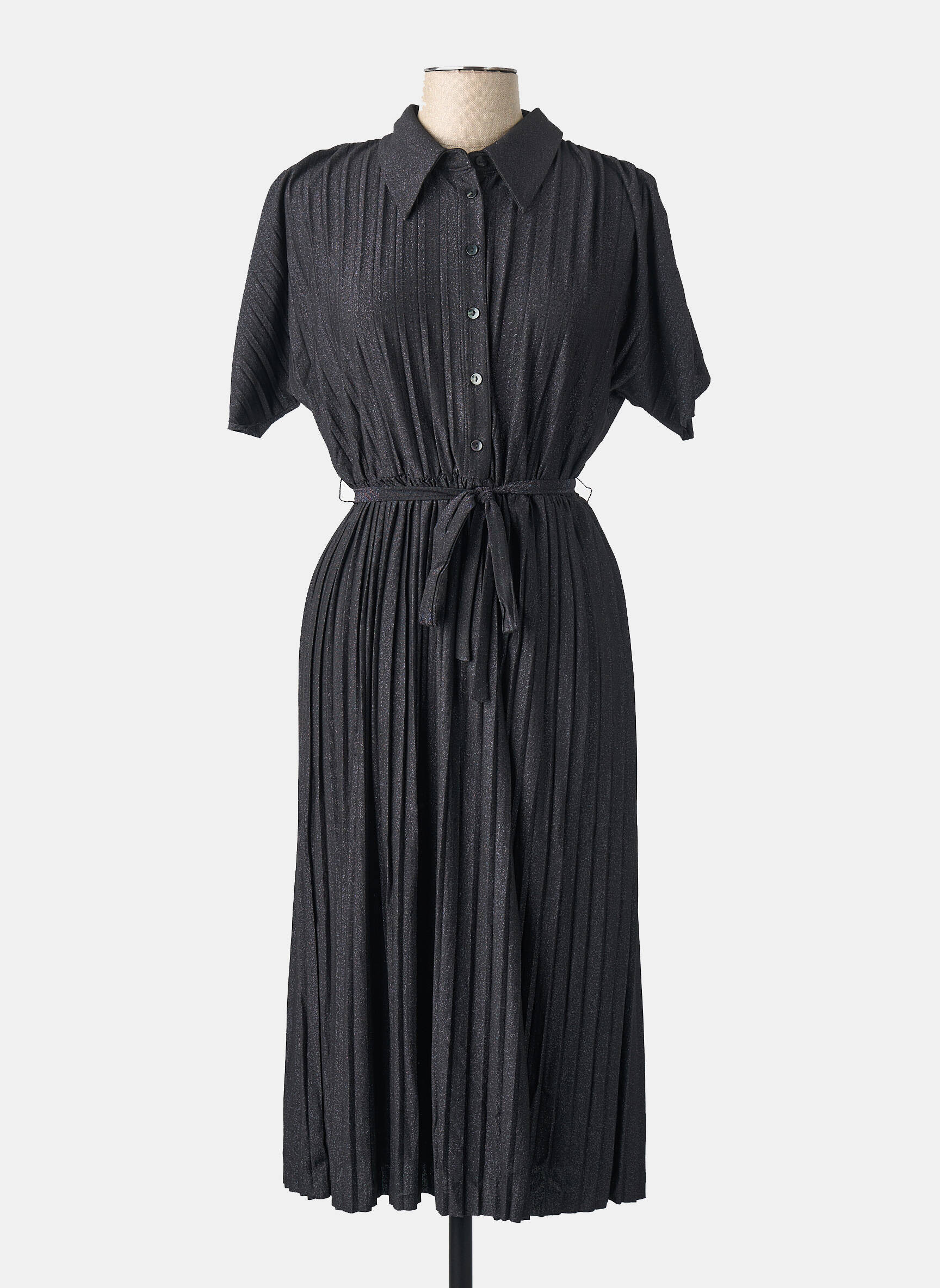 Robe mi-longue noir VILA femme