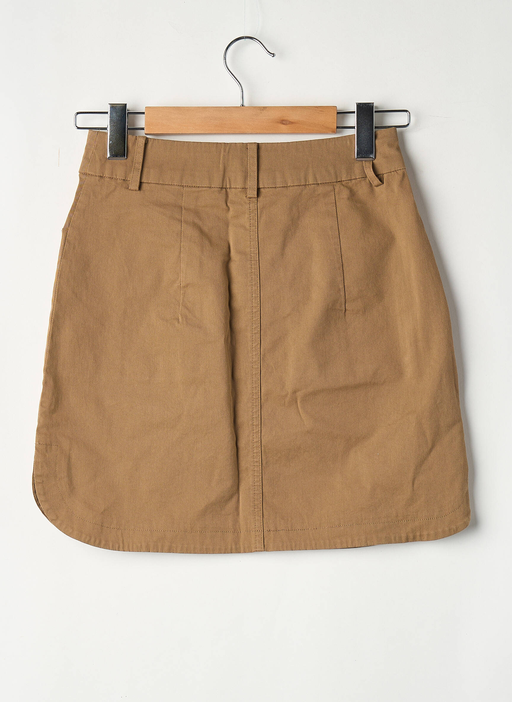 Jupe courte marron VILA femme