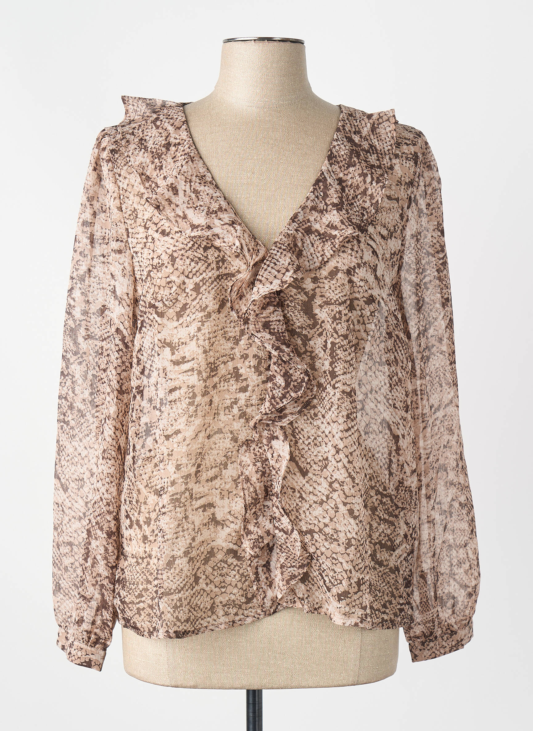 Top beige GRACE & MILA femme