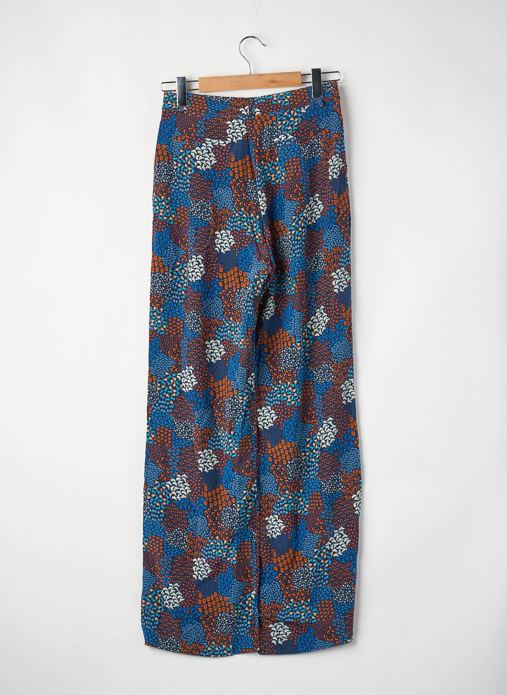 Pantalon droit bleu SOI PARIS femme