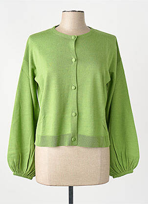 Gilet manches longues vert PERSONA BY MARINA RINALDI femme