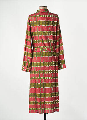 Robe mi-longue rose LA PETITE ETOILE femme