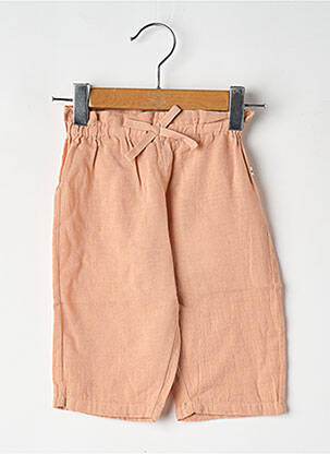 Pantalon droit orange THE NEW SOCIETY fille