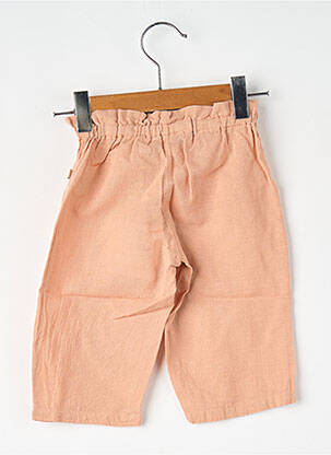 Pantalon droit orange THE NEW SOCIETY fille