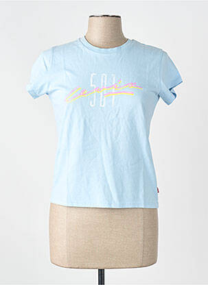 T-shirt bleu LEVI'S femme