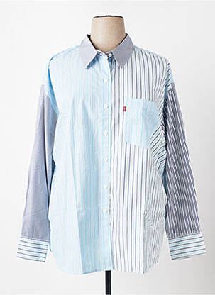 Chemise manches longues bleu LEVI'S femme