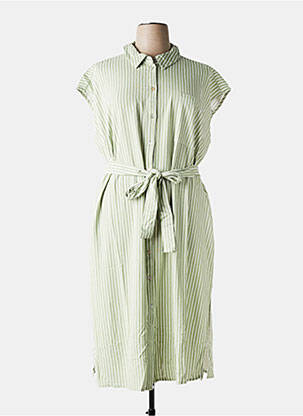 Robe mi-longue vert VERO MODA femme