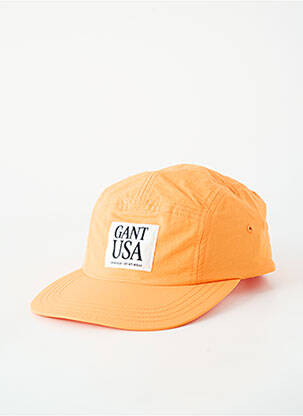 Casquette orange GANT homme