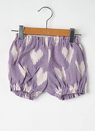 Short blanc LUCAS DU TERTRE fille
