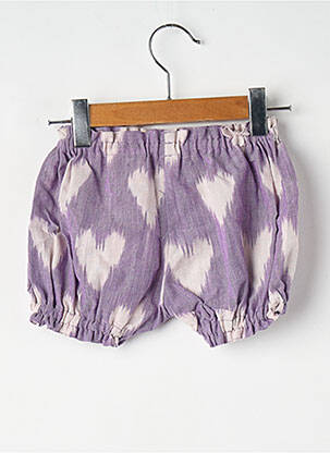 Short blanc LUCAS DU TERTRE fille